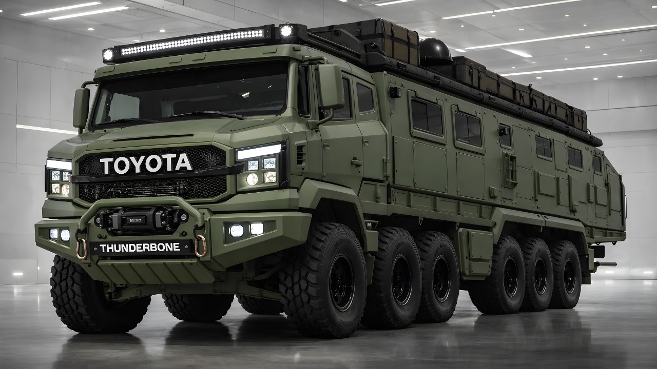 This 12x12 Toyota 2026-27 THUNDERBONE Motorhome is Why RV Brands Are PANICKING!