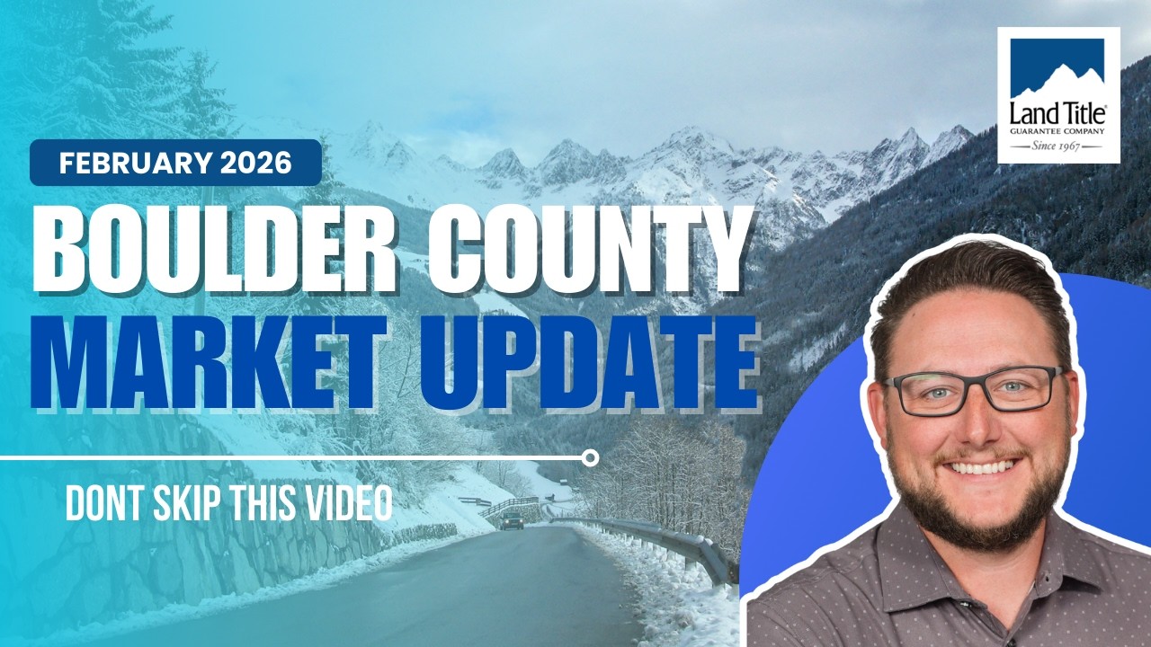 BOULDER COUNTY MARKET UPDATE: February 2026 Stats | Inventory Growth & Buyer Leverage