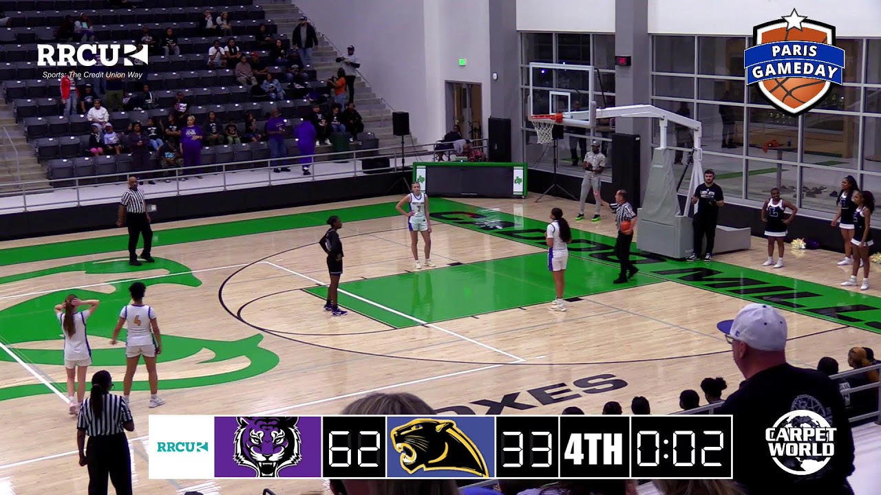 North Lamar Pantherettes vs Dallas Lincoln Lady Tigers Girls Basketball - LIVE on Paris Gameday