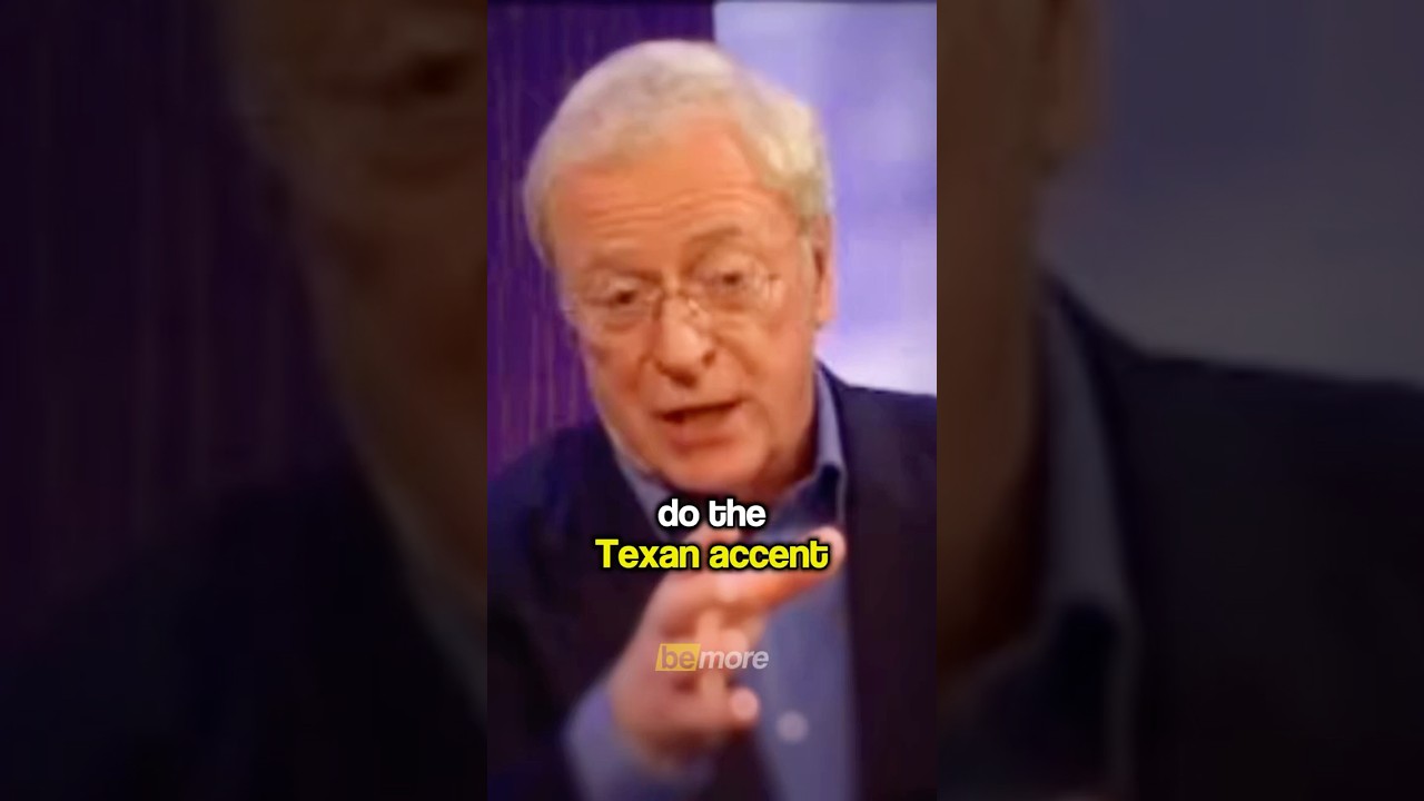 How Michael Caine Mastered Accents