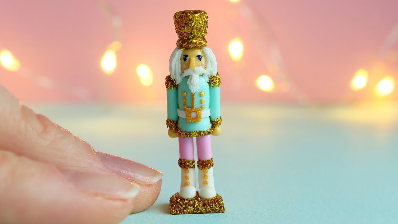 Miniature Nutcracker🎄How to Make 🙌