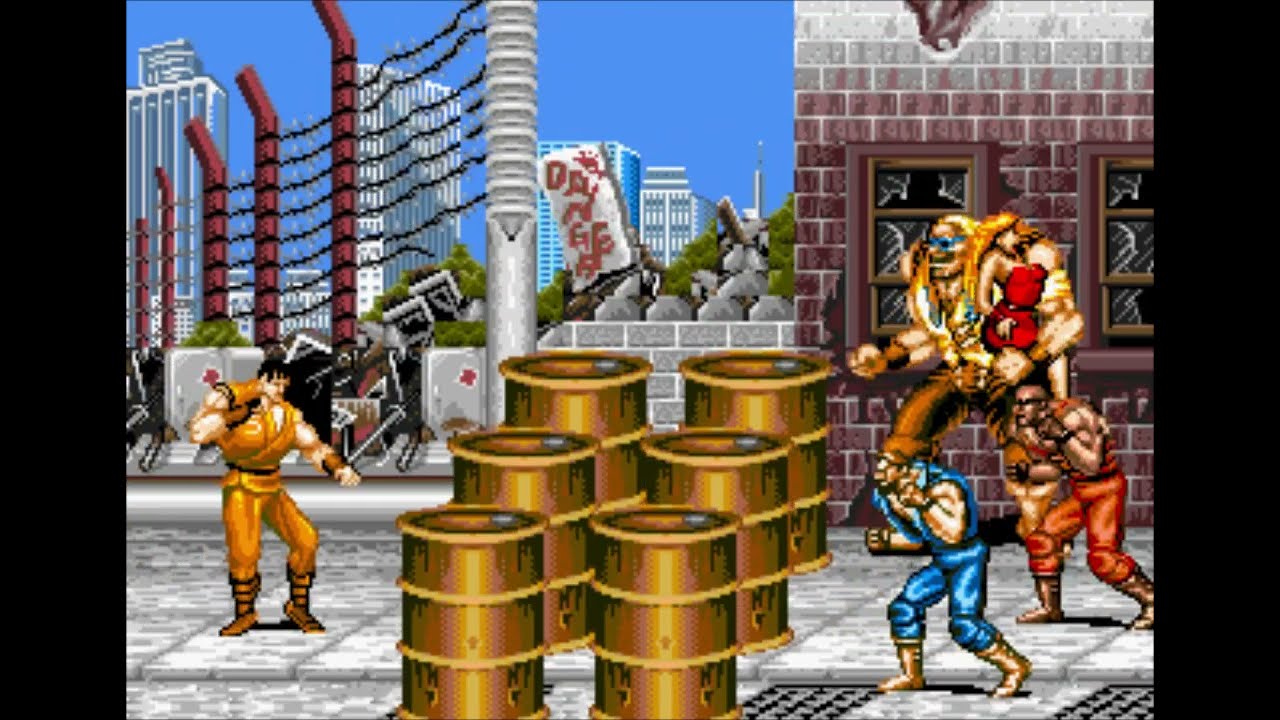 финальная битва Mega Drive парень легко