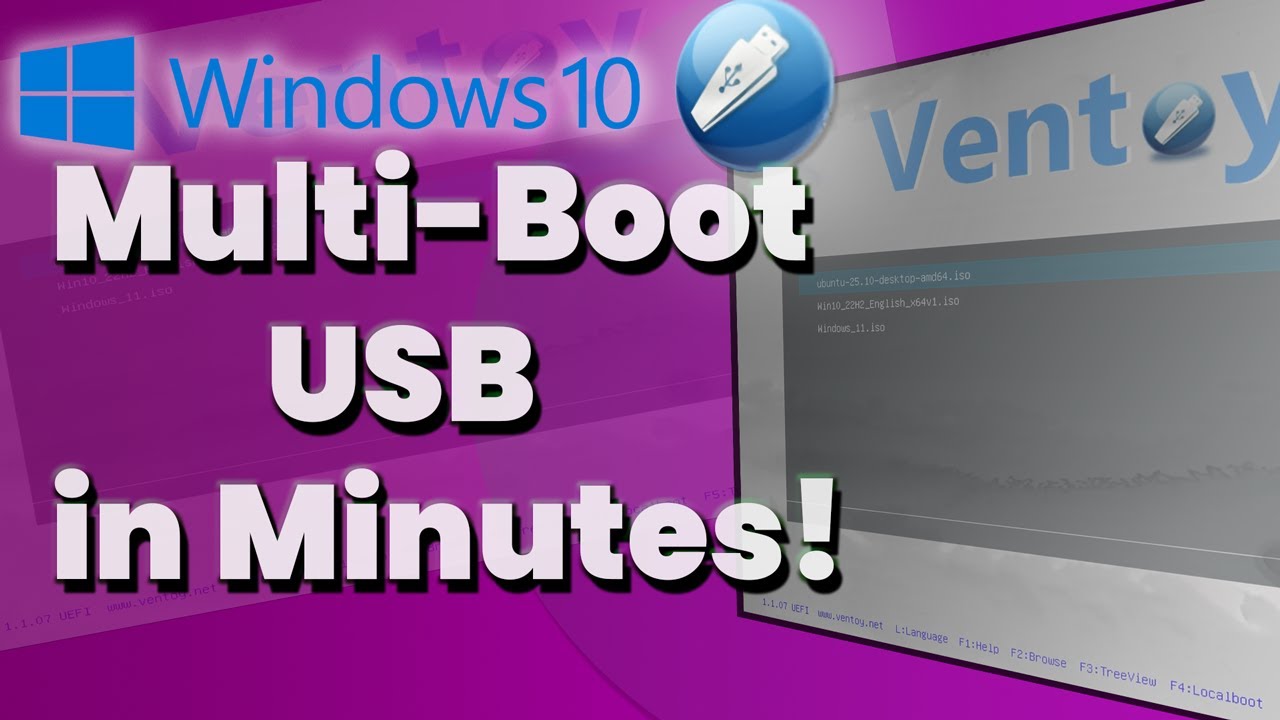 Forget Rufus Forever! Install Windows, Linux & Proxmox on One USB with Ventoy (Windows 10)