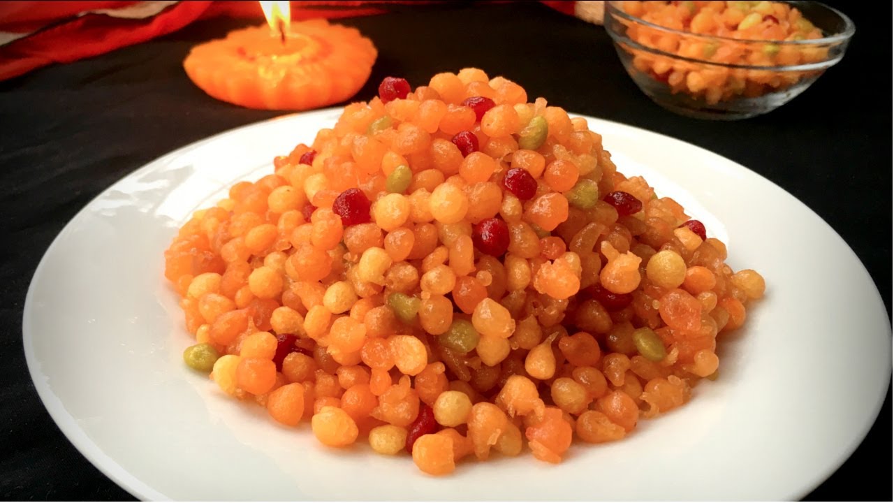 মিষ্টি বুন্দিয়া || Boondia/Boondi/Borinda Recipe Bangla || How To Make Bundia