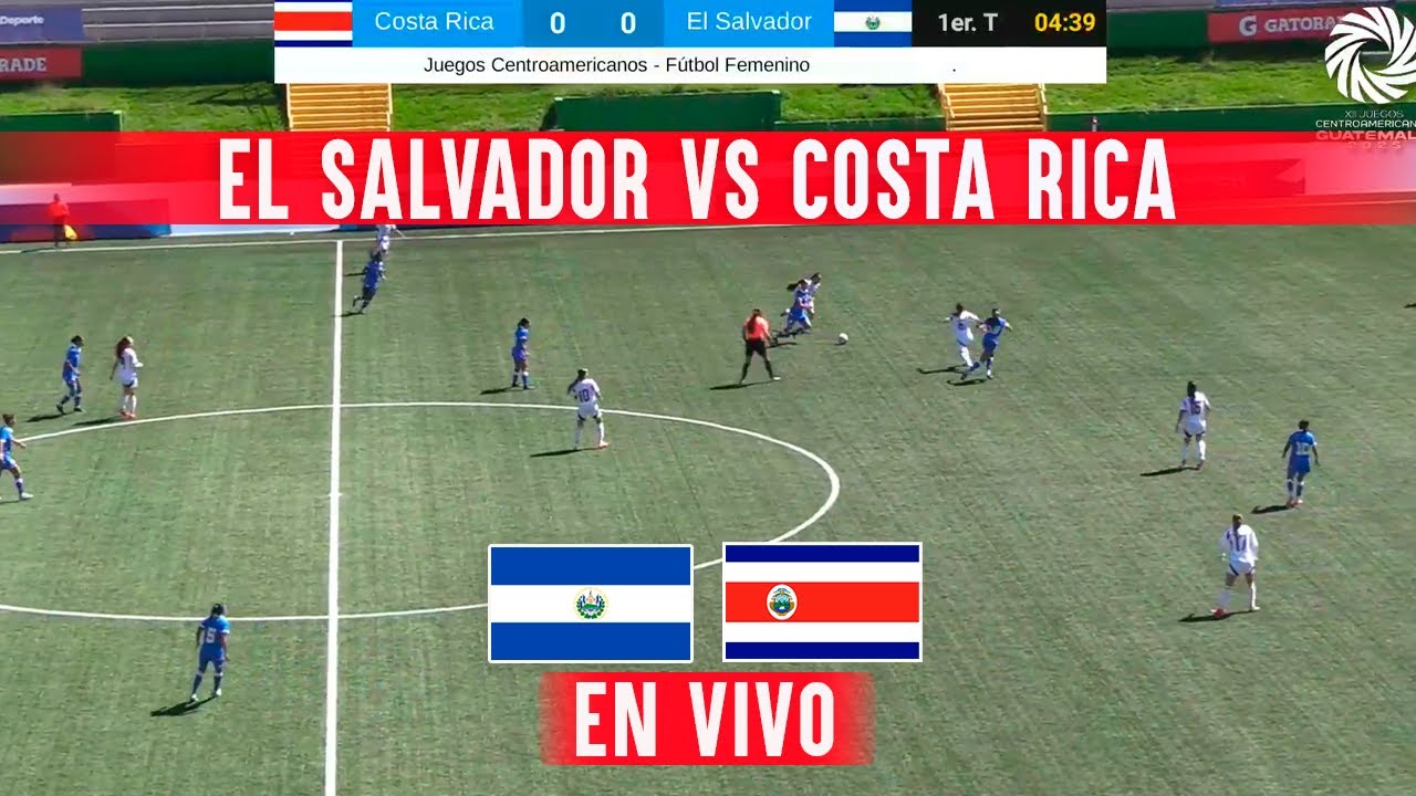 🏆 FINAL EN VIVO | El Salvador vs Costa Rica  | F&uacute;tbol Femenino &ndash; Guatemala 2025