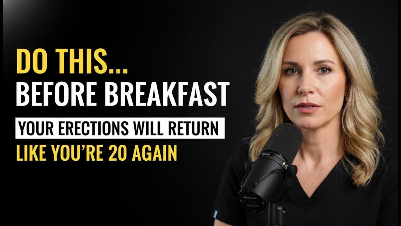 Urologist Do THIS Before Breakfast — Watch Your Morning Power Return Men Over 60 Must Try!