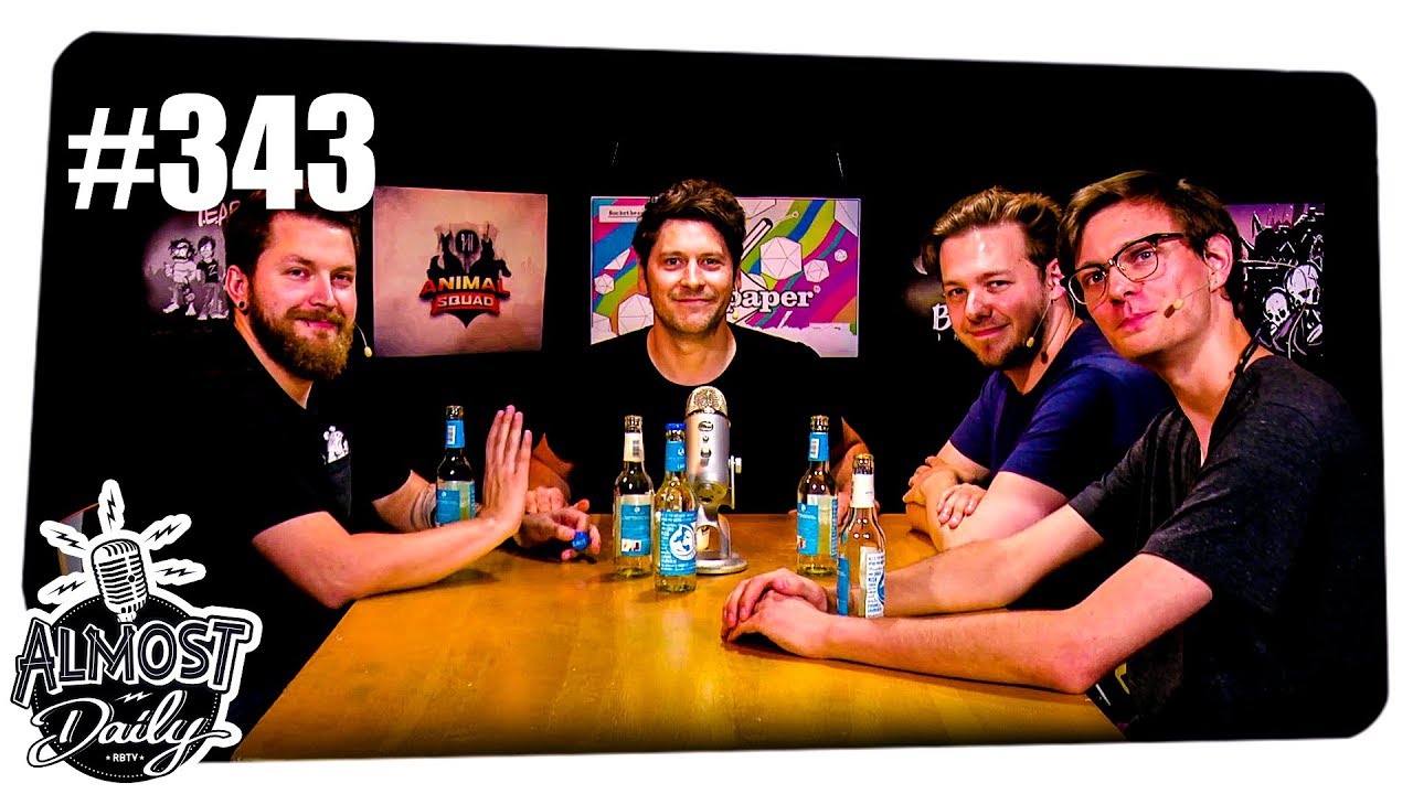 Faszination Pen & Paper mit Simon, Hauke, Nils Sommer von Kerkerkram & Steffen | Almost Daily #343