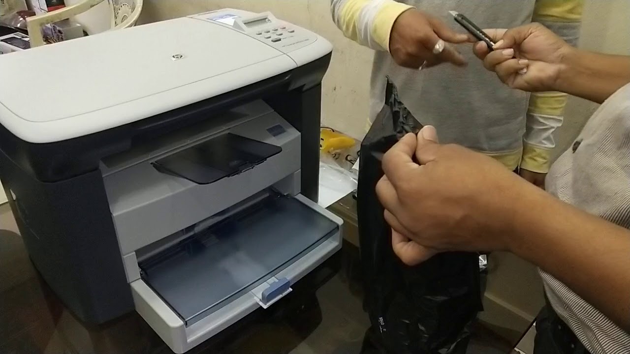 UnBoxing HP LaserJet Multi-function Printer M1005 | Complete Installation windows 7.8.1 & 10.