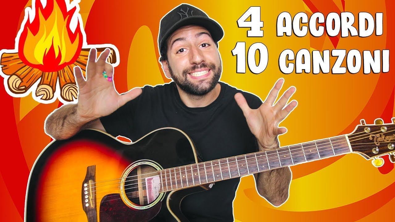 4 Accordi, 10 Canzoni Da Falò in Spiaggia!