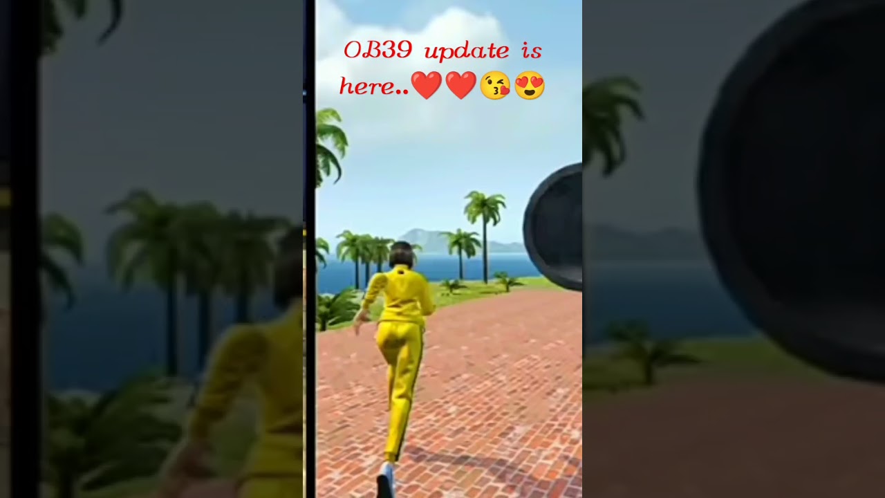 OB39 update is best update of free fire..😍😍❤️❤️❤️💯