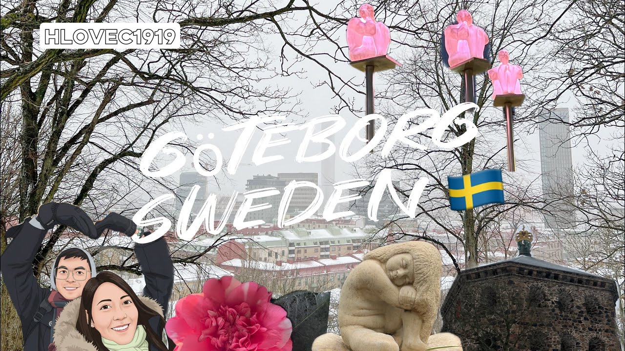 VISIT/TRAVEL | Göteborg Sweden Winter Vlog  - Snowy Streets & Cozy Living