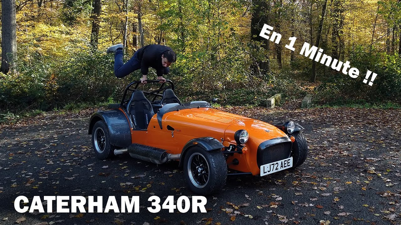 Caterham 340R - En 1 Minute !! 2023