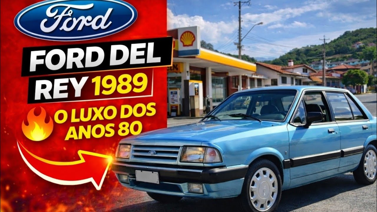 A História do Ford Del Rey | O Sedã Luxuoso da Ford nos Anos 80