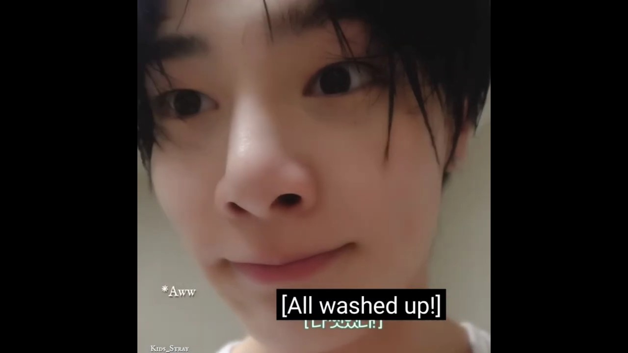 I.N and his skincare😁😹🦊Kids_Stray#straykids#youmakestraykidsstay#in#jeongin#skz#loveskz
