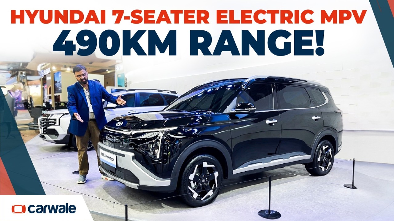 Exclusive! Hyundai Neira 7-Seater Electric MPV Walkaround | Exterior, Interior, Features & Specs