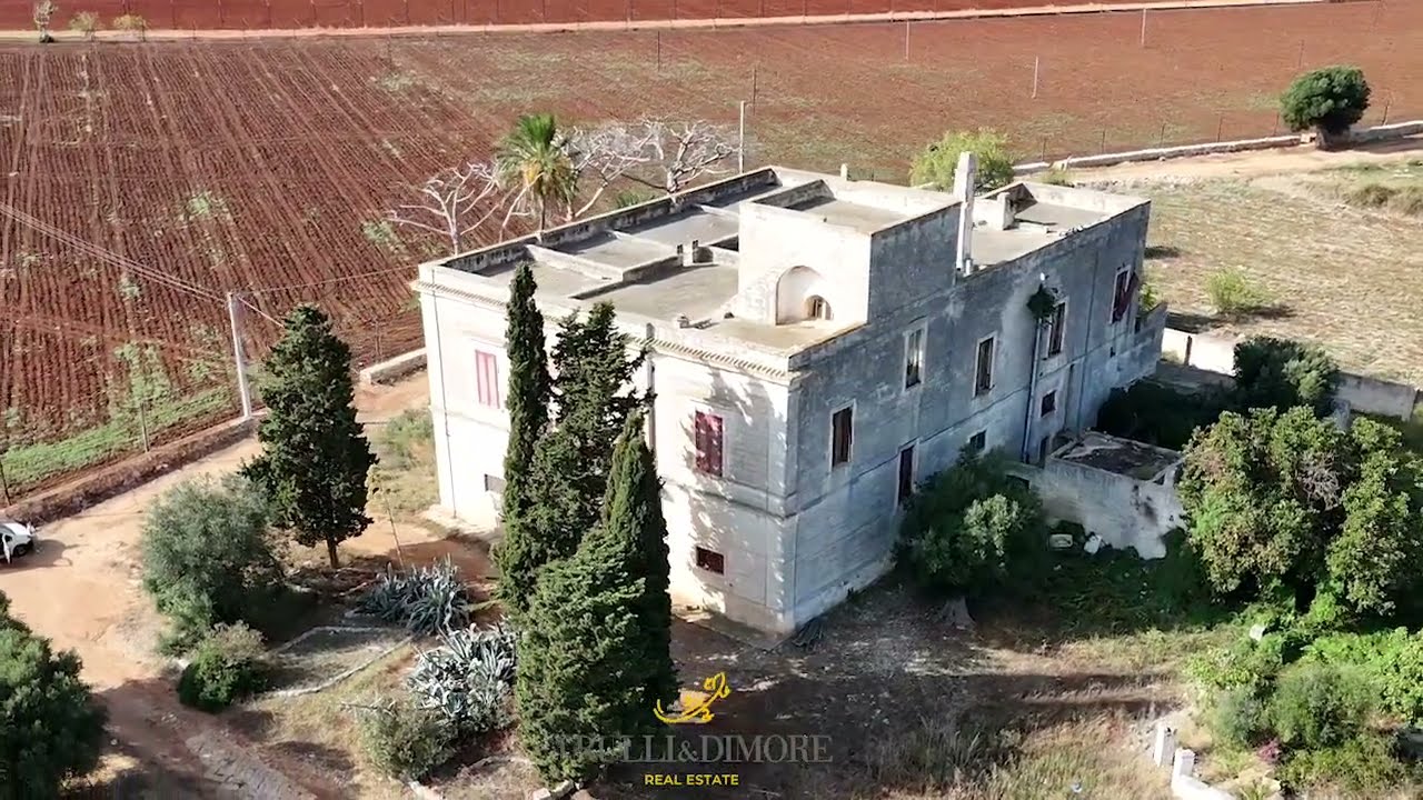 Masseria in vendita risalente all'800 in ottime condizioni strutturali in Puglia