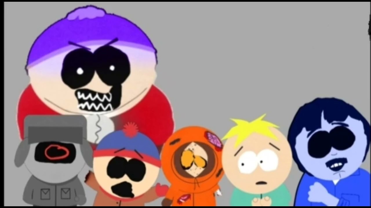 FNF Four Way Fracture But South Park Characters sings it
