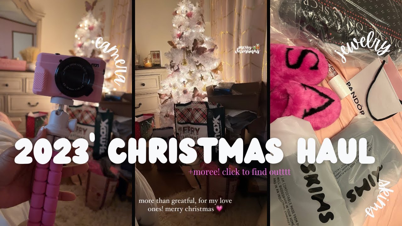 WHAT I GOT FOR CHRISTMAS 2023🤍 | lots of haulssss