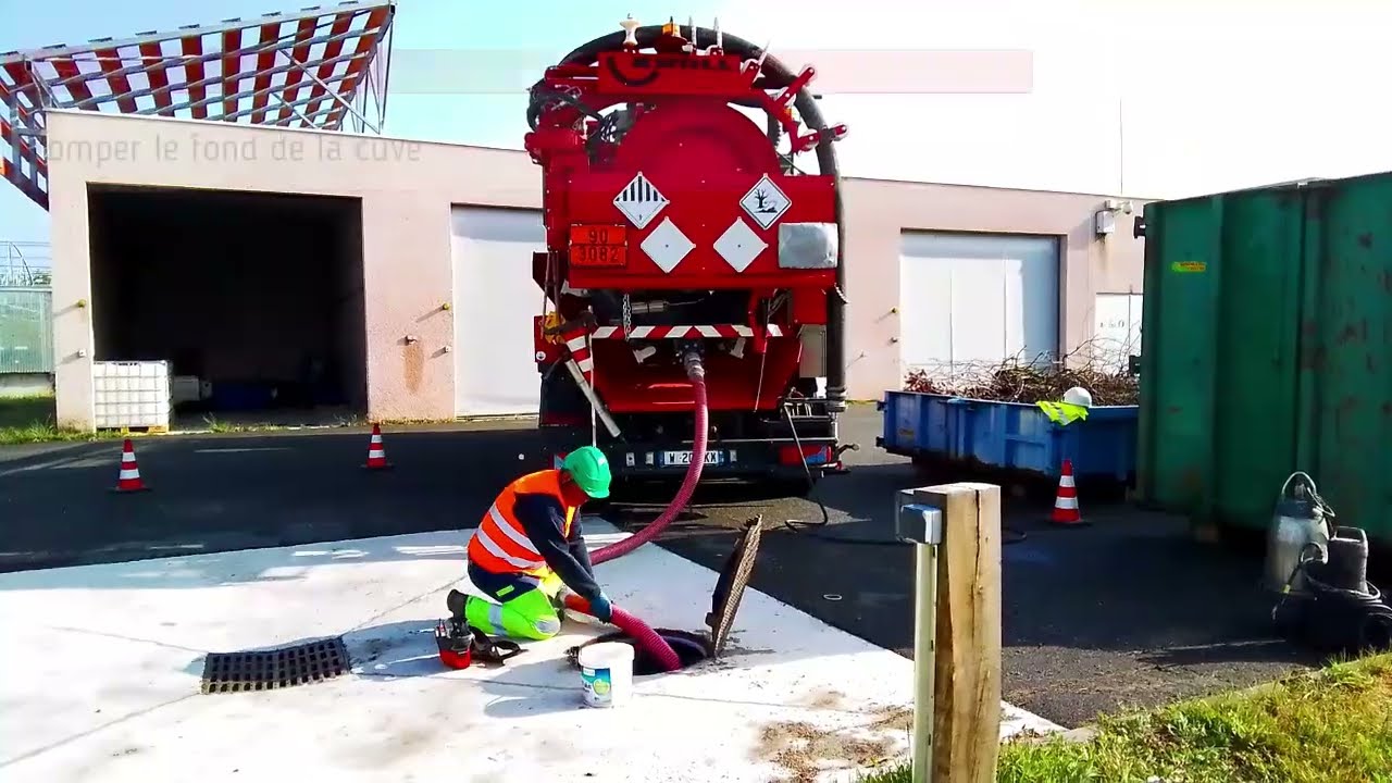 Entretien d'un séparateur d'hydrocarbures Techneau