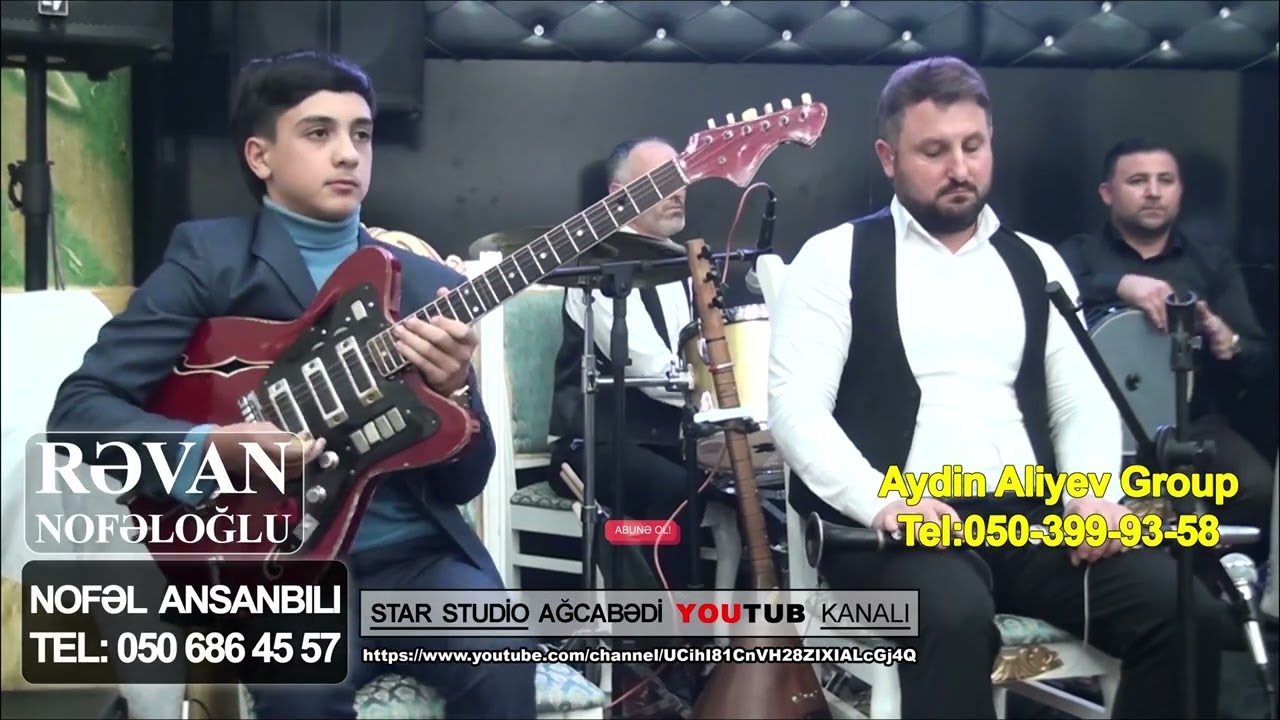 g&ouml;zel bir ifa gitara Revan Nofeloglu / ansambl Aydin qrup / gitarada super ifa revan nofel oglu