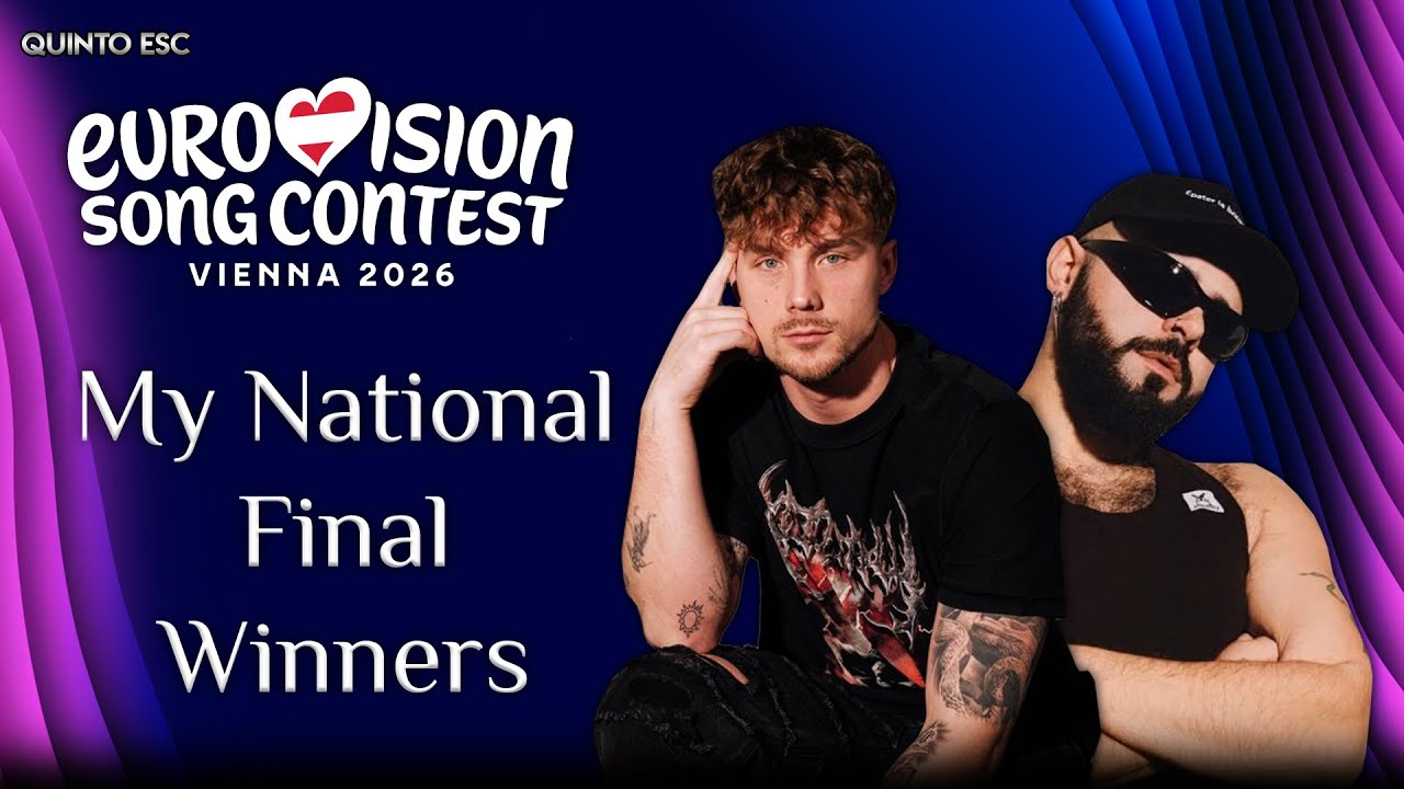 Eurovision 2026 - My National Final Winners - Quinto ESC