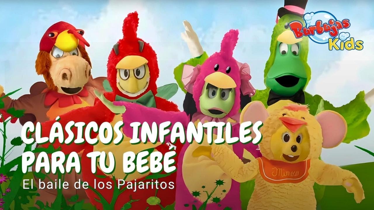 BURBUJAS KIDS - ¡Baila y canta con Pajaritos a Volar! 🐦🎶