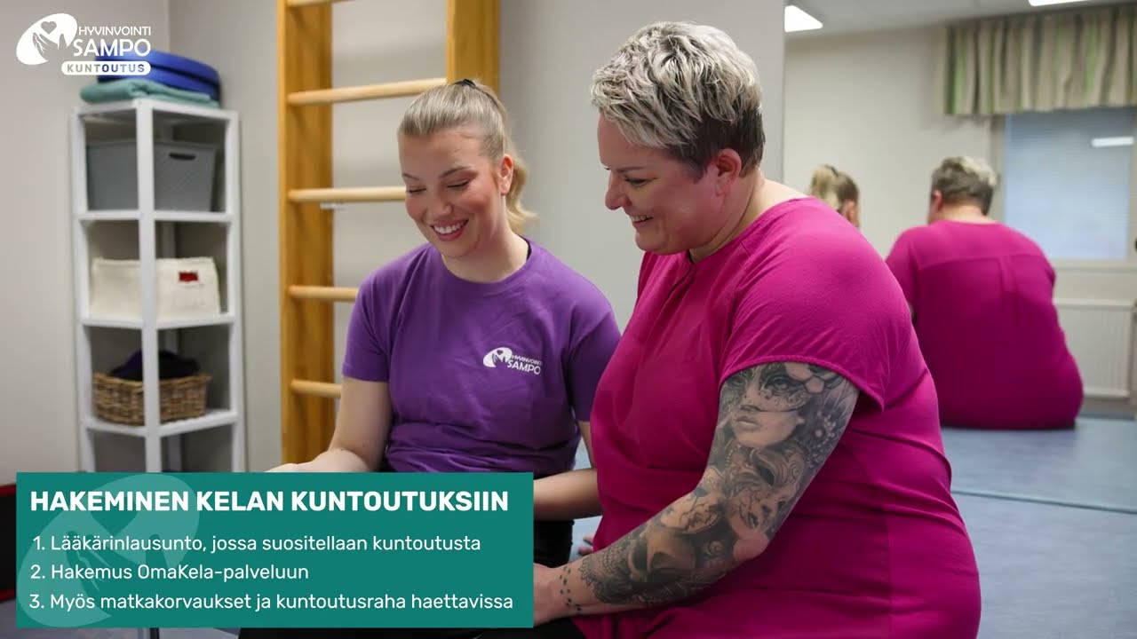 Hyvinvointi Sampo - Tervetuloa kuntoutukseen!