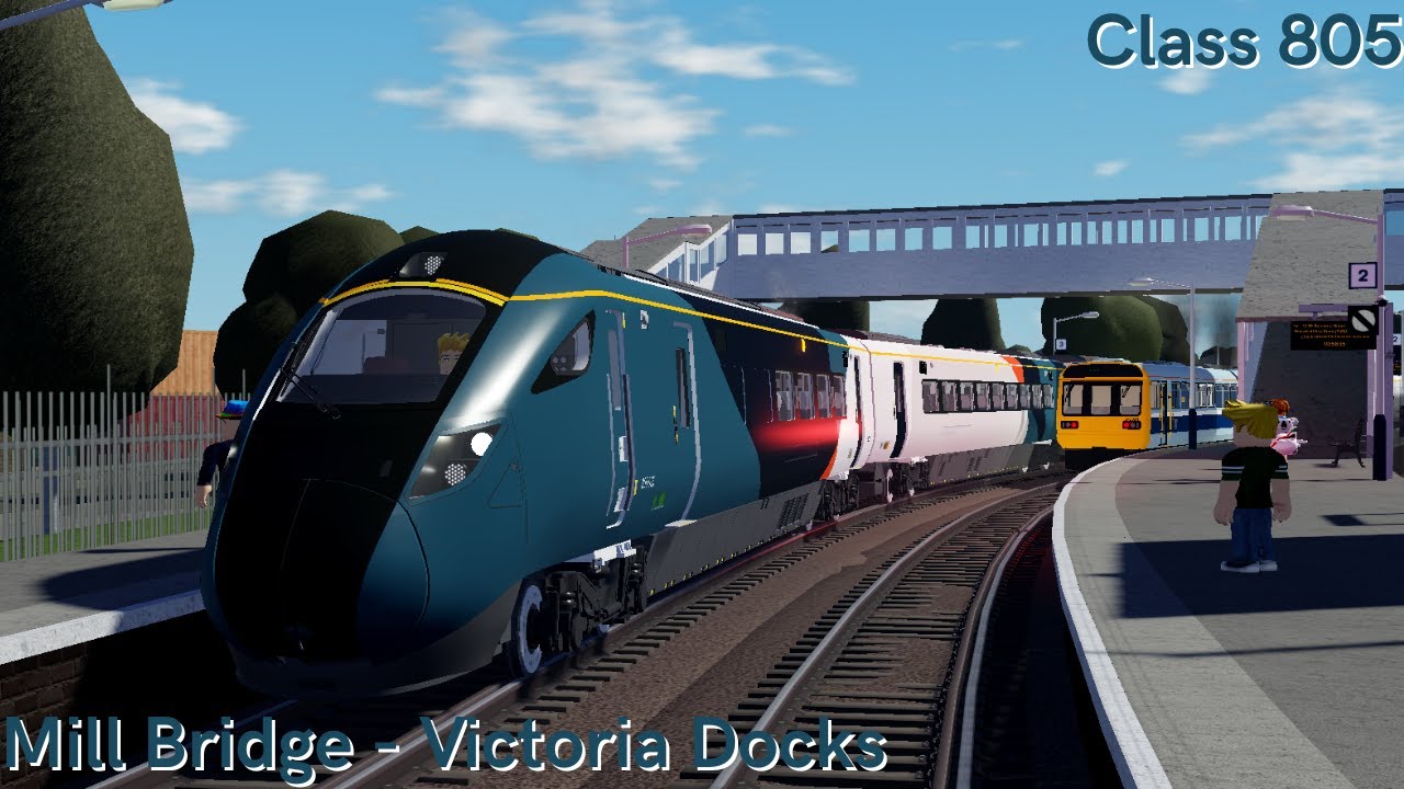 Bi-Mode Intercity | Mill Bridge - Victoria Docks | Roblox British Railway