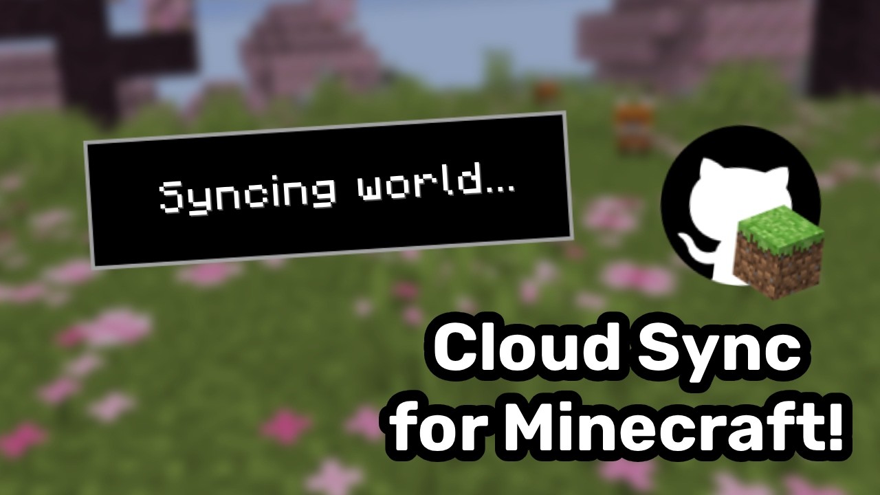 Cloud Sync for Minecraft! &bull; MineGIT Mod Showcase