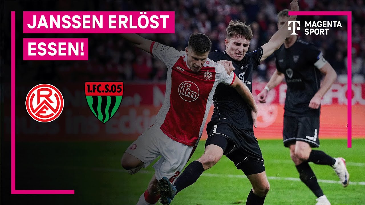 Rot-Weiss Essen &ndash; 1. FC Schweinfurt 05, Highlights mit Live-Kommentar | 3. Liga | MAGENTA SPORT