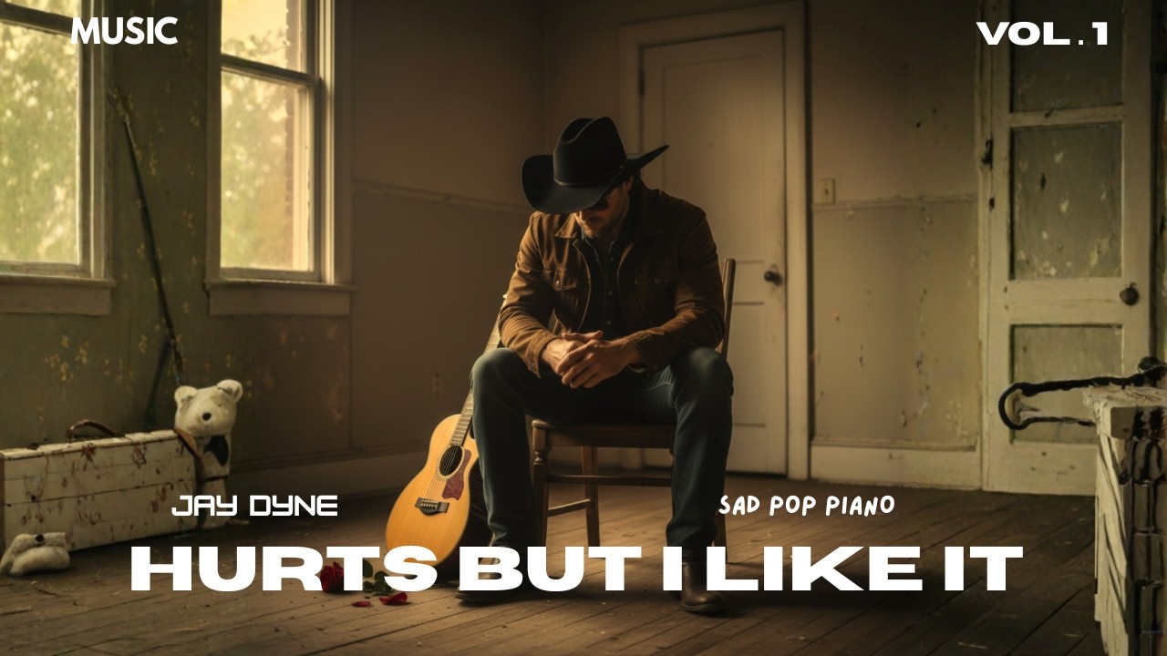 Hurts but I Like It &ndash; Jay Dyne | Sad Pop Piano | Lyric Video