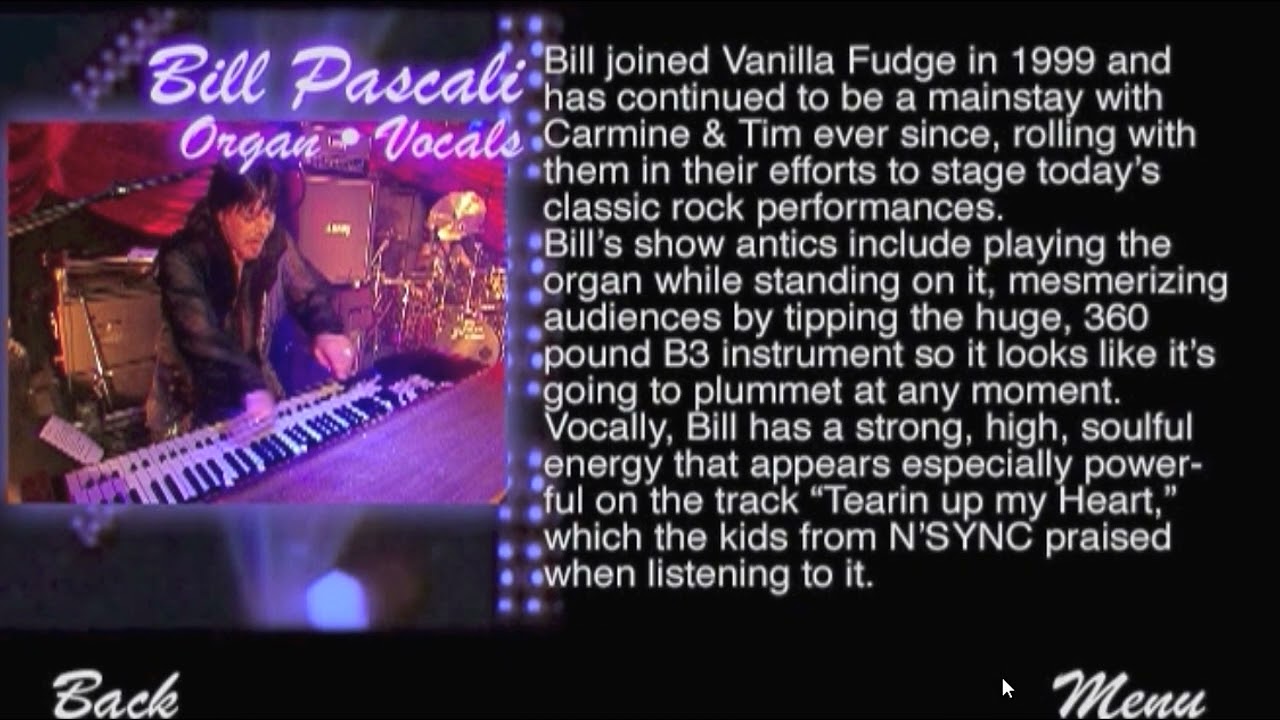 Bill Pascali  a Bio on DVD 
