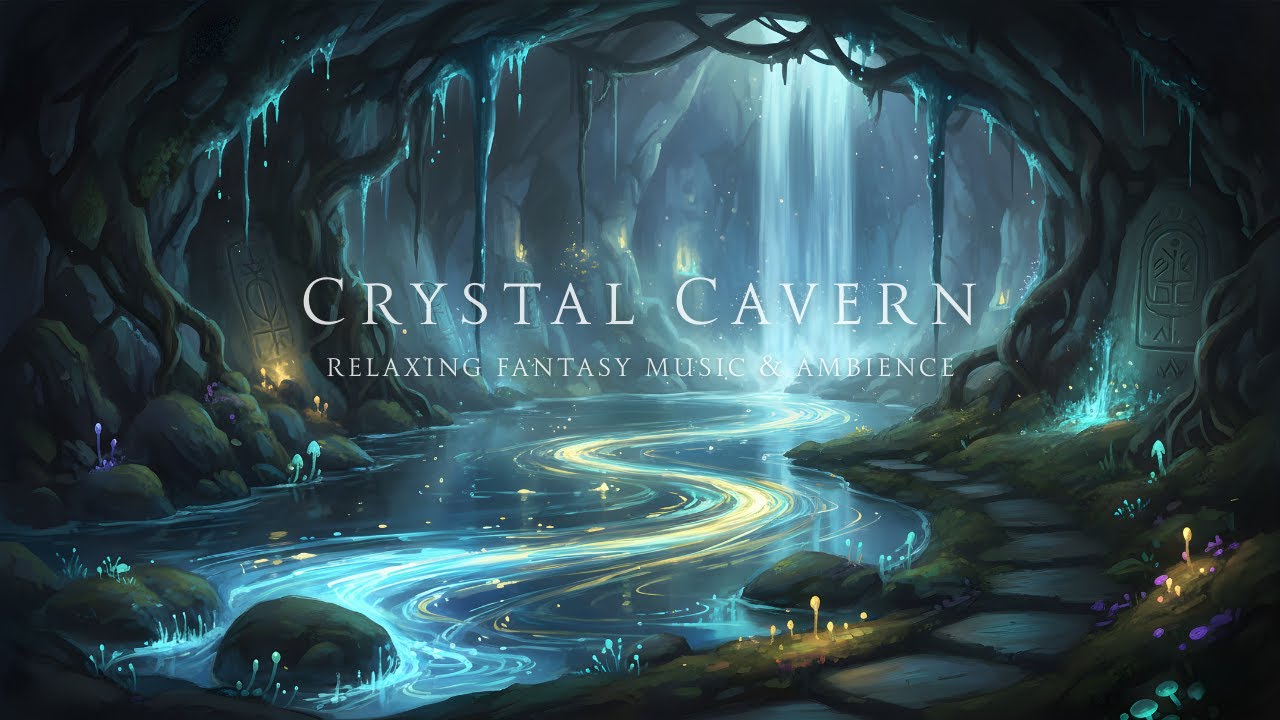 Crystal Cavern Ambience – Deep Fantasy Sounds for Meditation and Relaxation