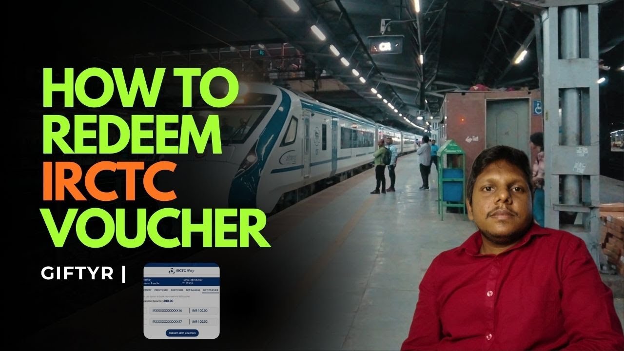 How to Redeem an IRCTC Gift Card / Voucher from GyFTR | Malayalam