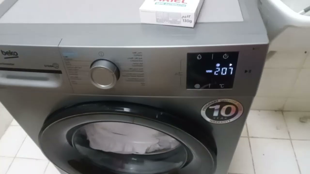 Flexing Our Brand New BEKO WASHINGMACHINE