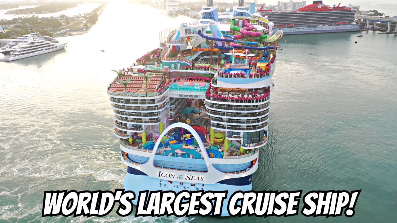 Icon of the Seas Arrives in Miami For The First Time!
