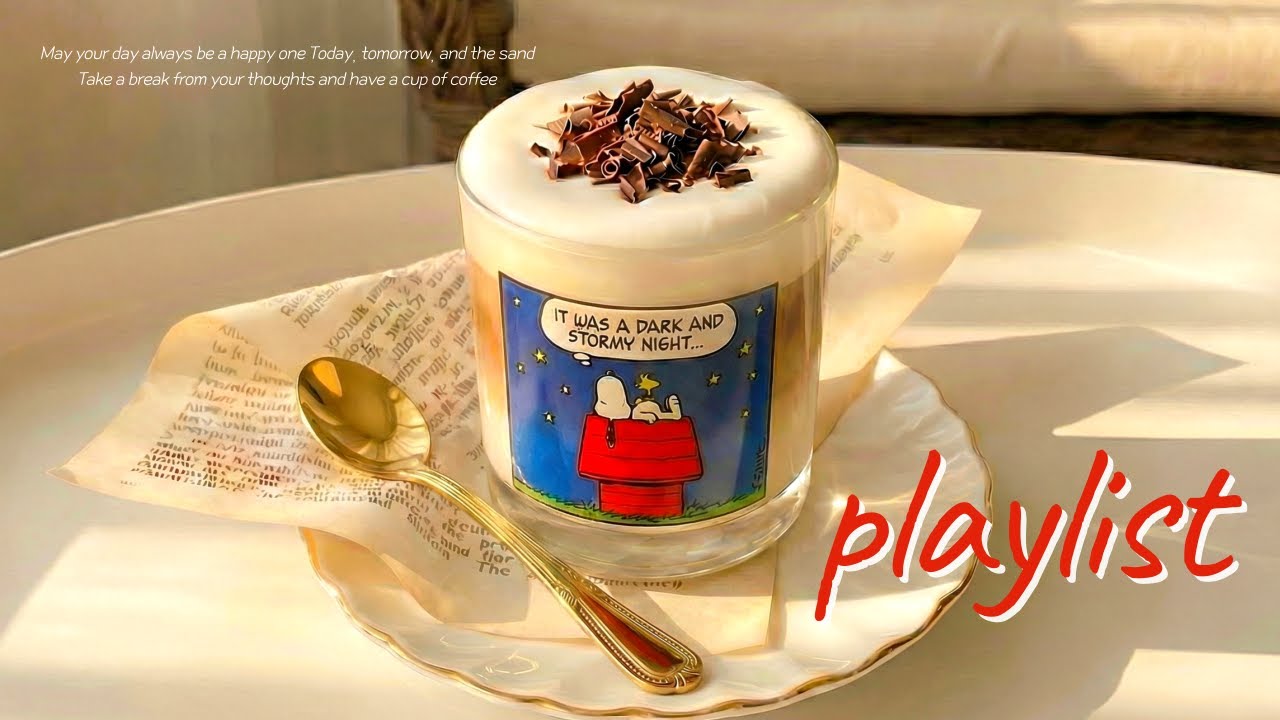 Плейлист ☕Атмосфера с самого начала просто отпад..  | Сладкие поп-песни, которыми грех не поделиться