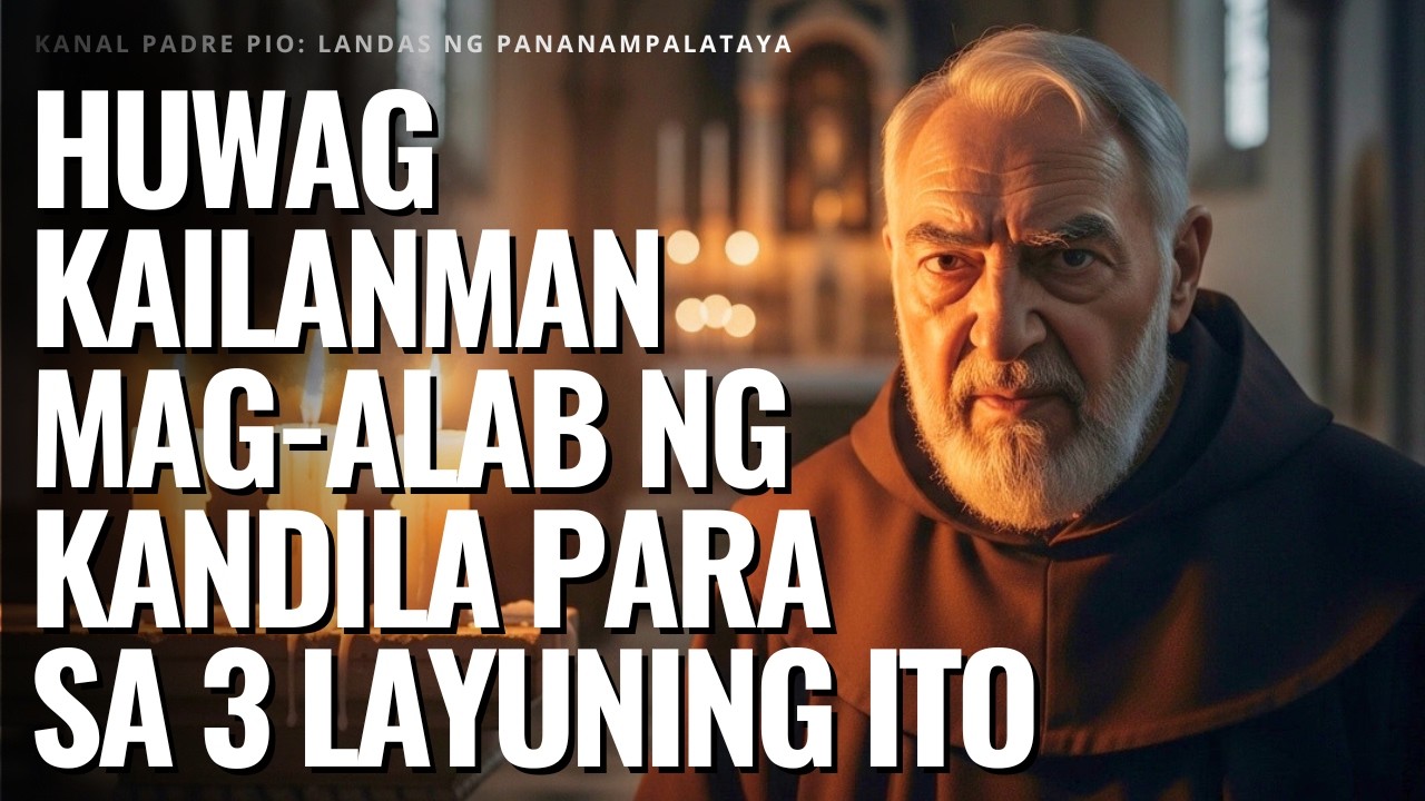Ang Babala ni Padre Pio: 3 Layunin ng Kandila na Dapat Iwasan