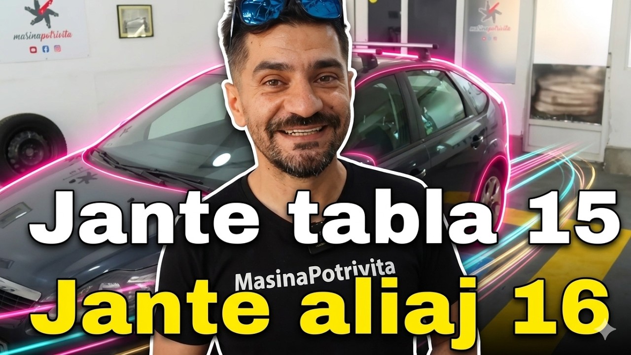 Jante de aliaj vs Jante de tabla concurs de consum