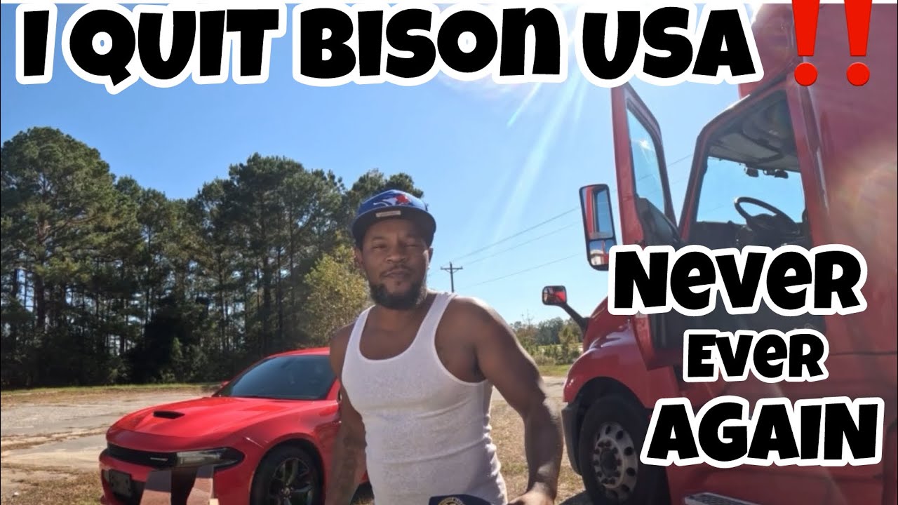 I QUIT‼️/Bison USA