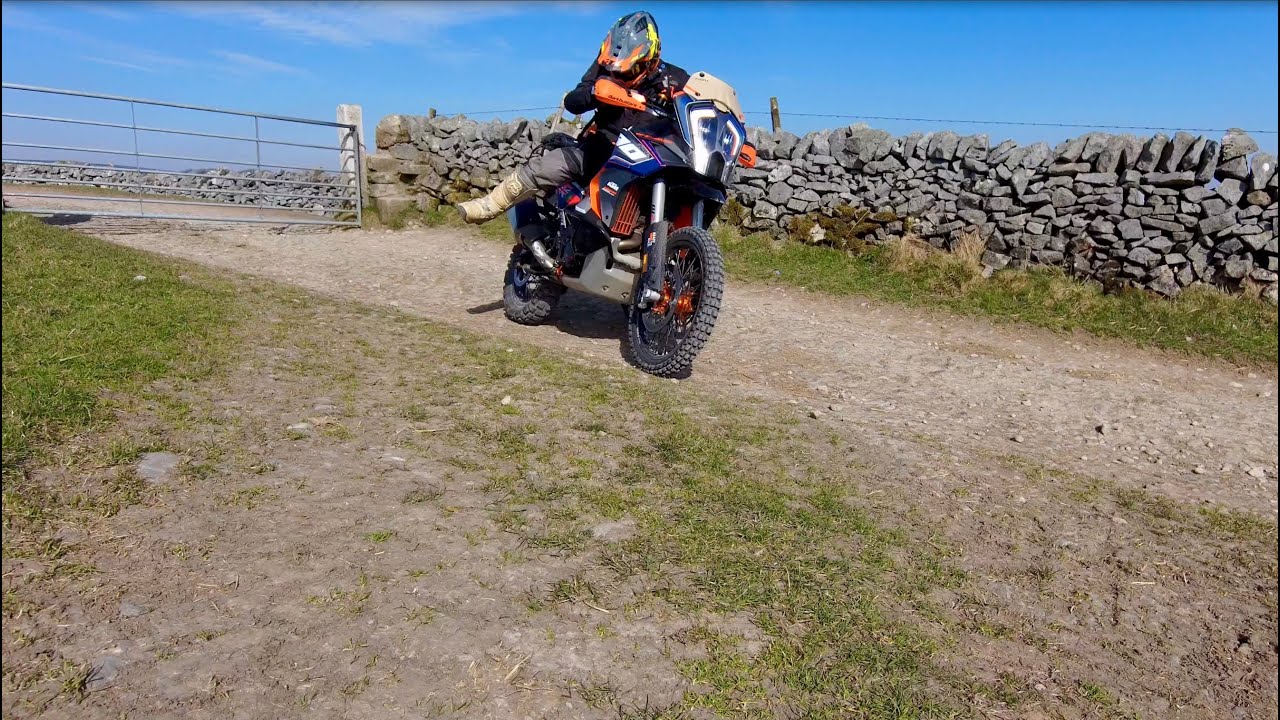 KTM 1290 Super Adventure R - UK Trail Ride March 2024 with Most Stunning Scenery