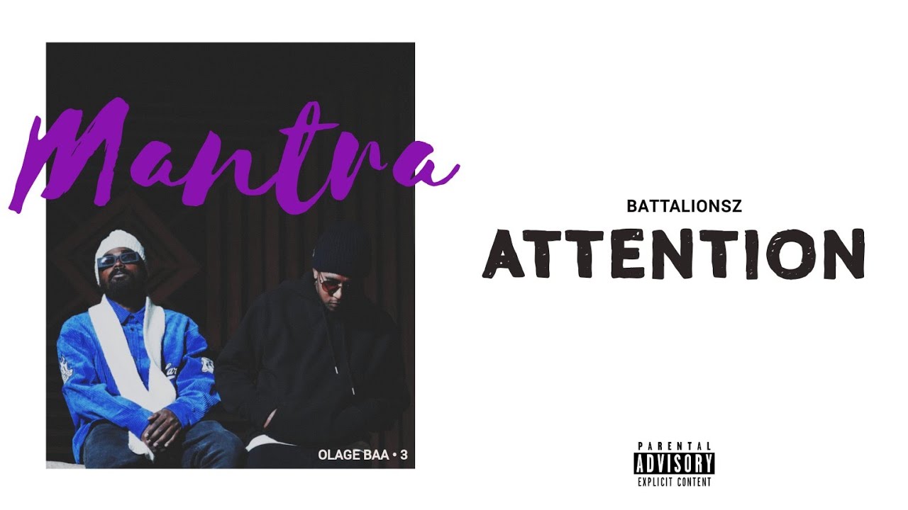 Battalionsz - ATTENTION [Mantra] Lyric Visualizer
