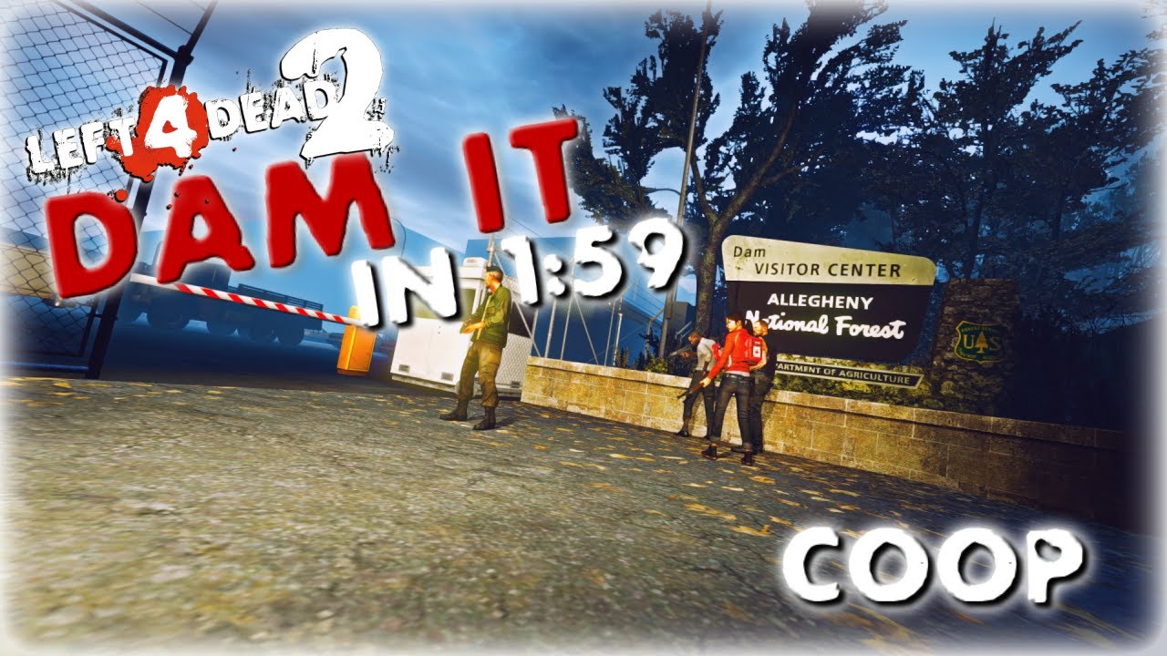 L4D2 | Dam It in 1:59 Co-op [TAS - 4gl's]