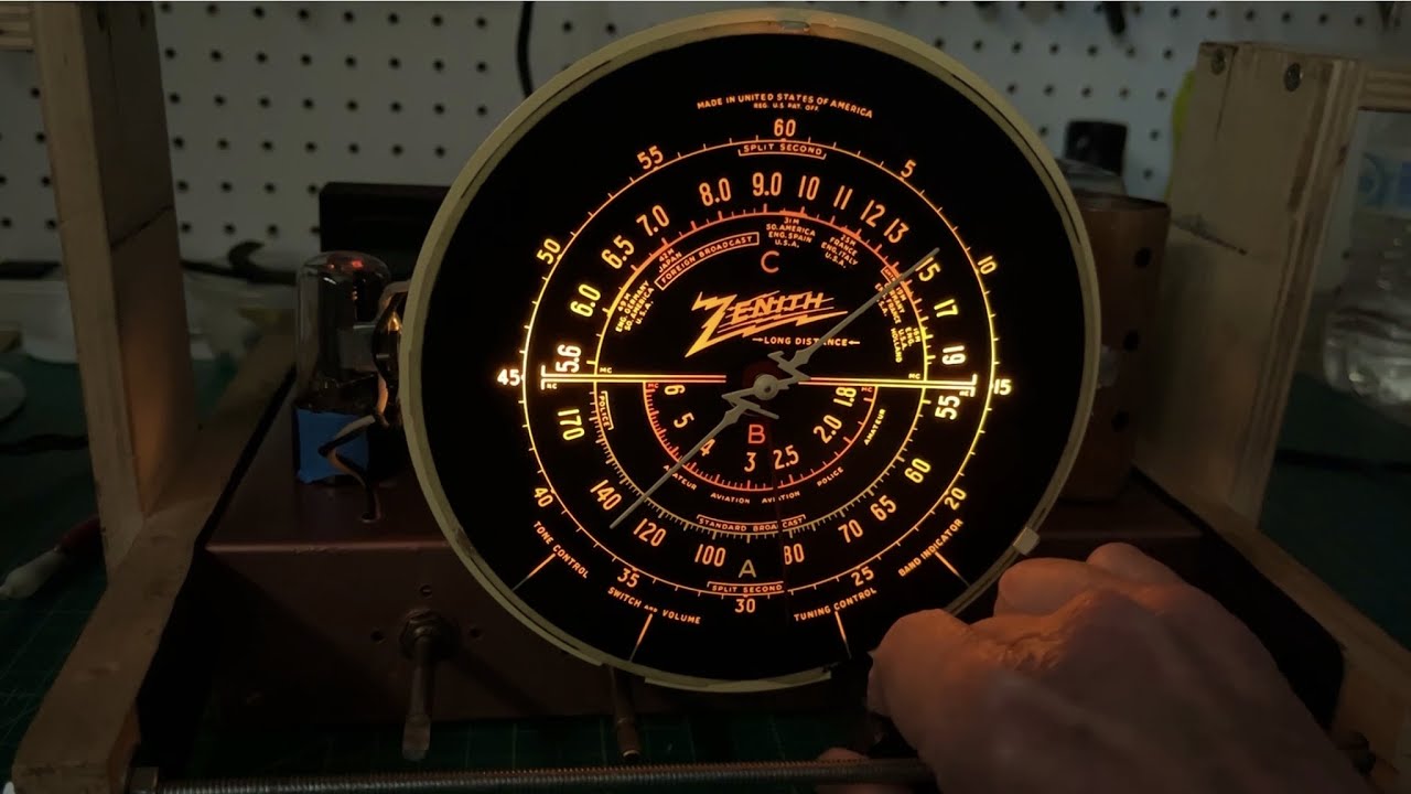 Zenith 5-S-127 | Back Together & C Band (Shortwave Listening)