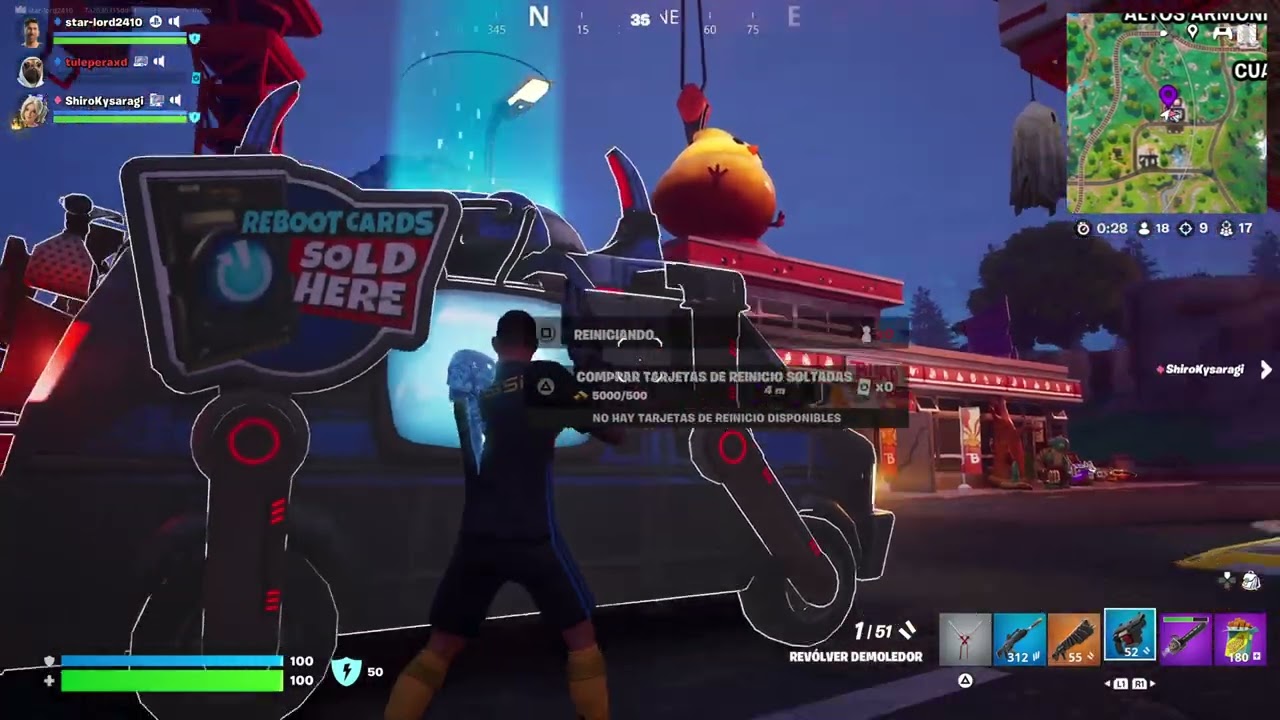 Fortnite Apoyo grupal. primera parte