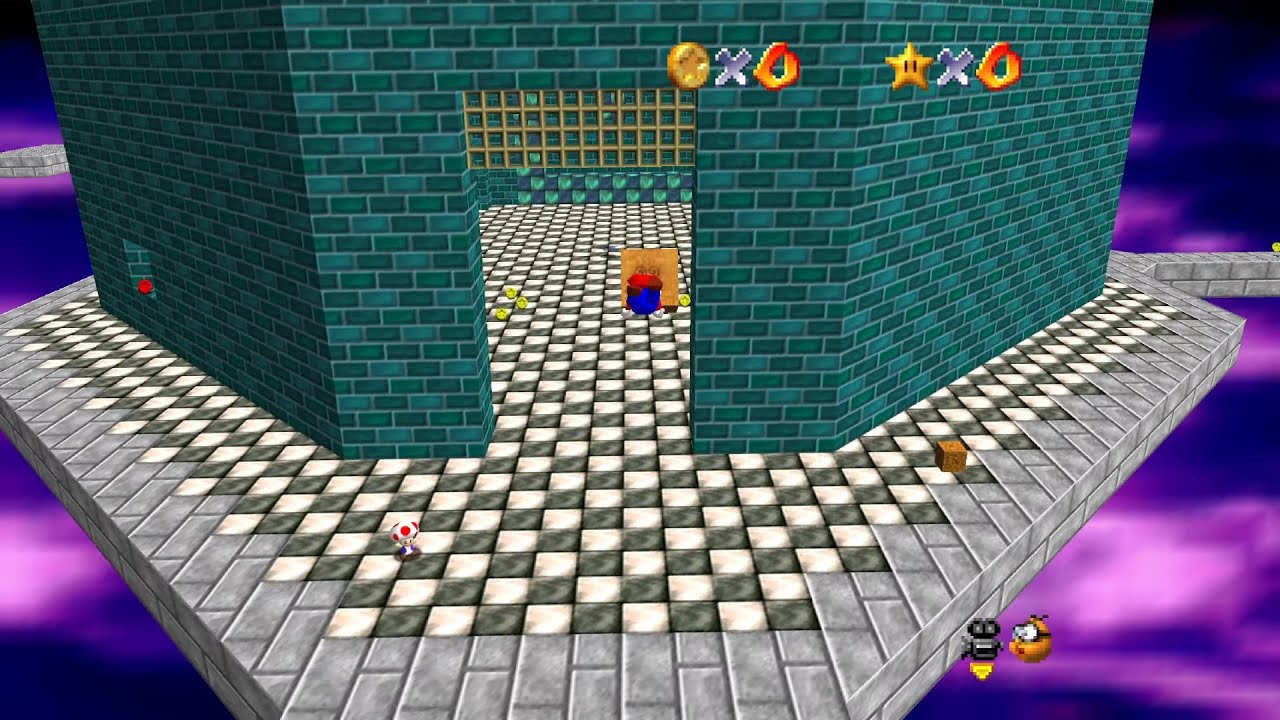 The Blue Tower by Kauan - Mario Builder 64