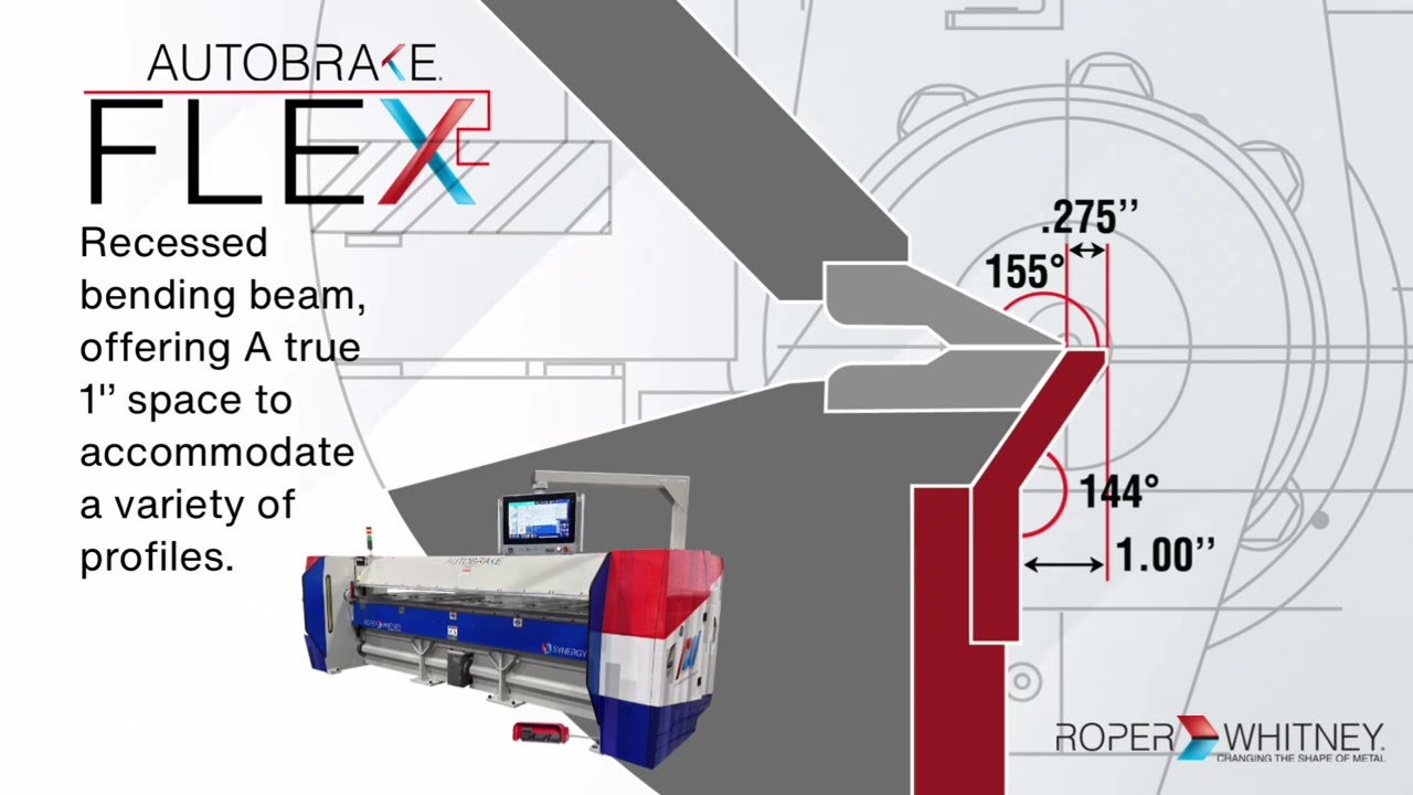 The New Autobrake Flex- CNC Sheet Metal Folder by Roper Whitney