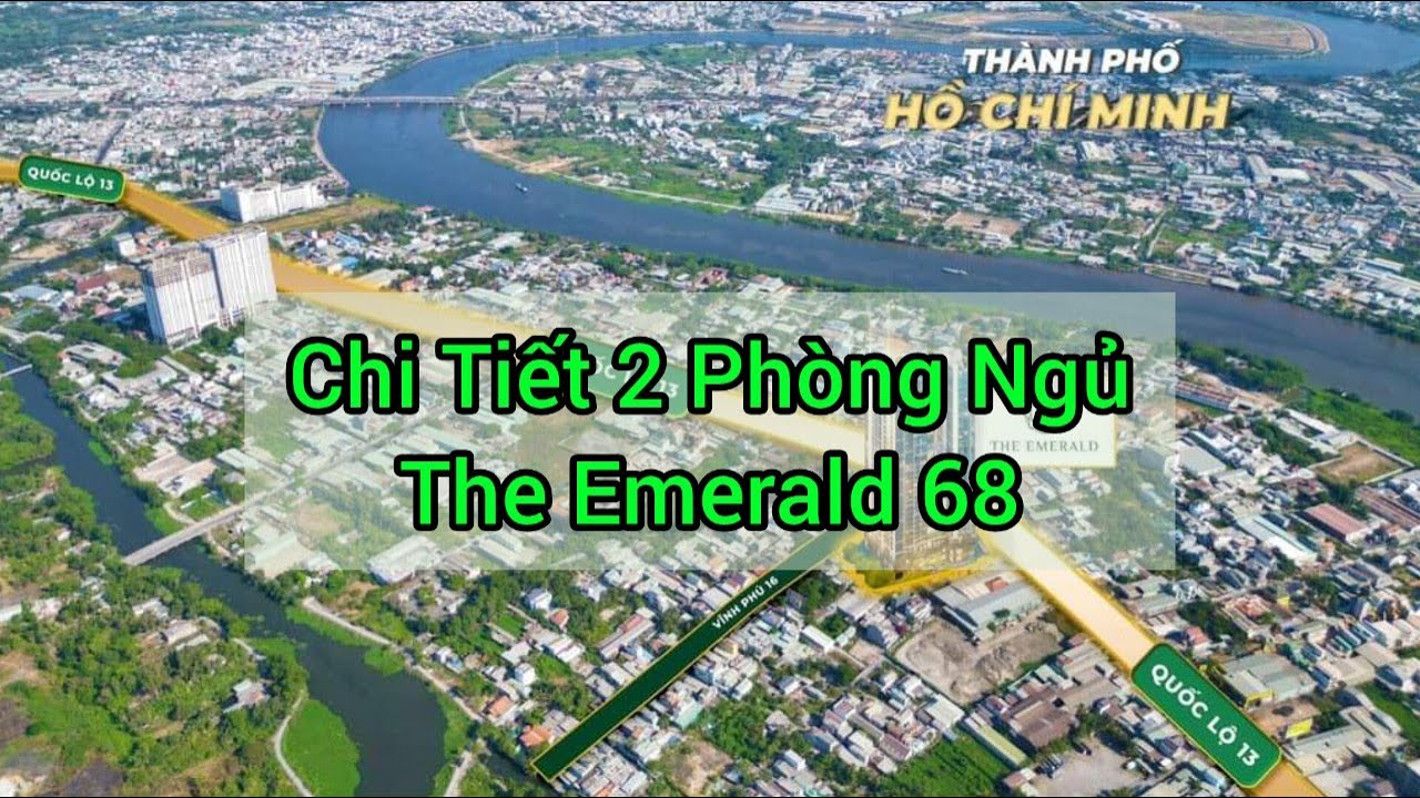 Căn 2 Ph&ograve;ng Ngủ The Emerald 68 67.2m2 Chủ Đầu Tư Coteccons L&ecirc; Phong ✓ L&ecirc; Phan Realty