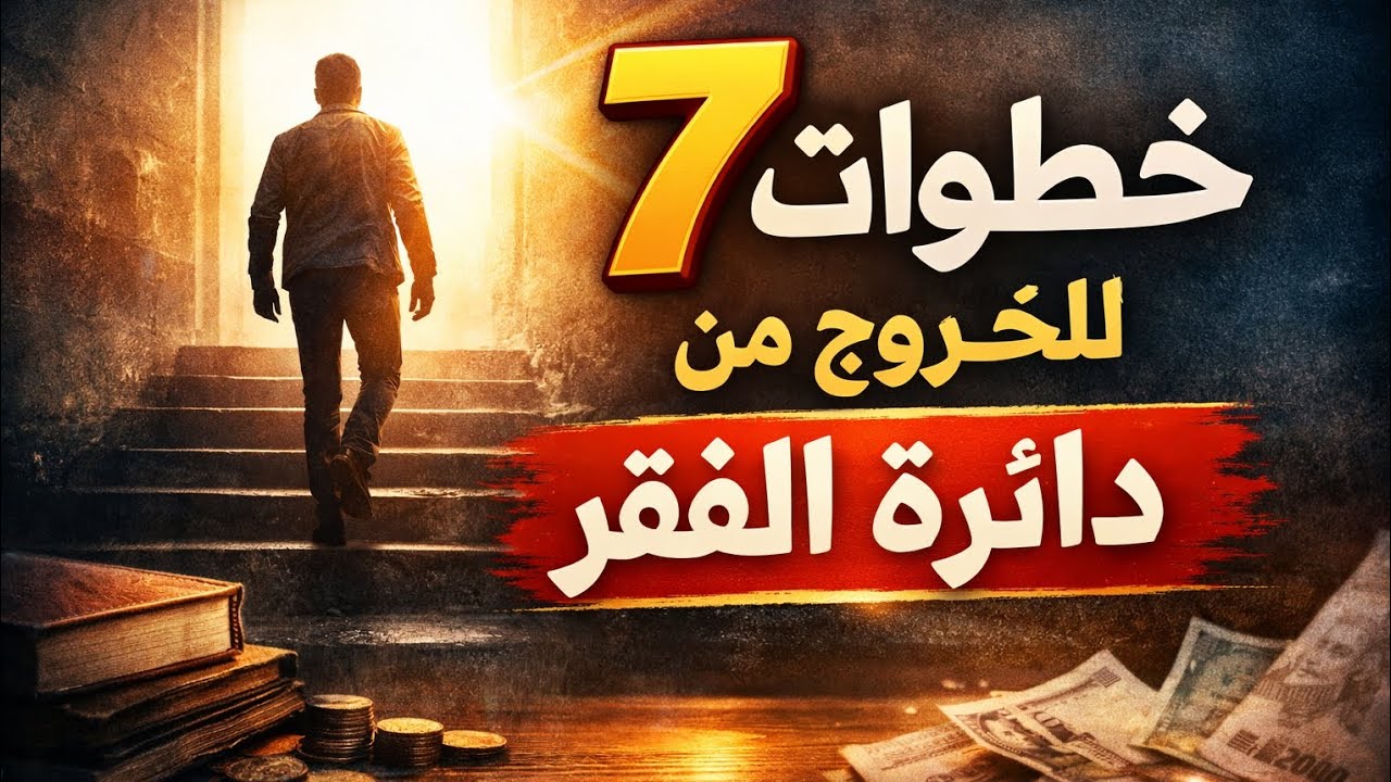 المرحلة الأولى للوصول للثراء ... كيف تخرج من دائرة الفقر ؟ 🤔