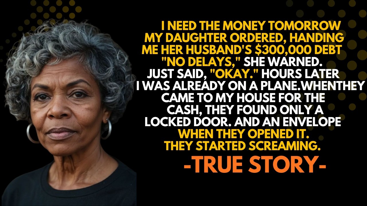 HER TRUE STORY FROM SAN JOSE 👵💔My Daughter Demanded I Pay Her Husband’s $300K Debt— So I Disappeared